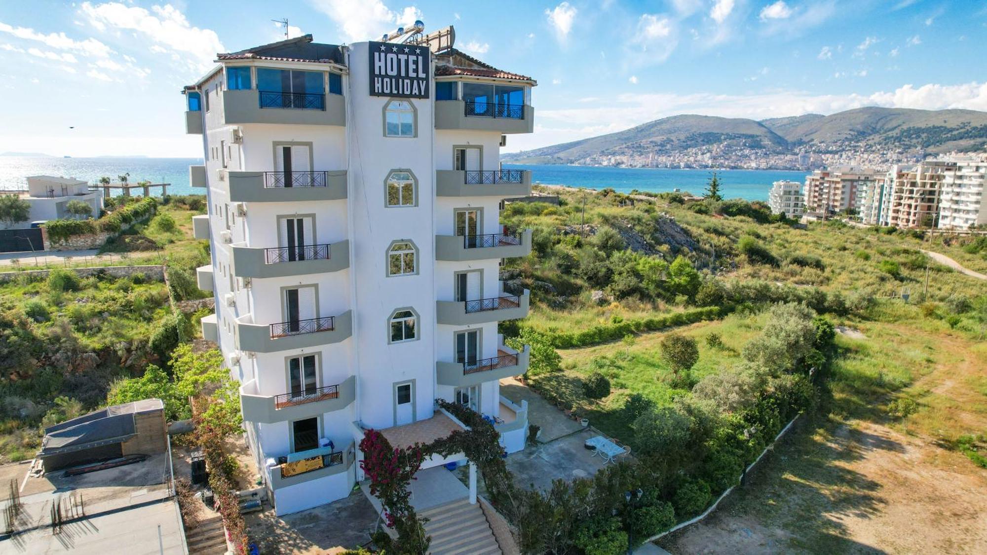 Hotel Holiday Sarandë Exterior foto